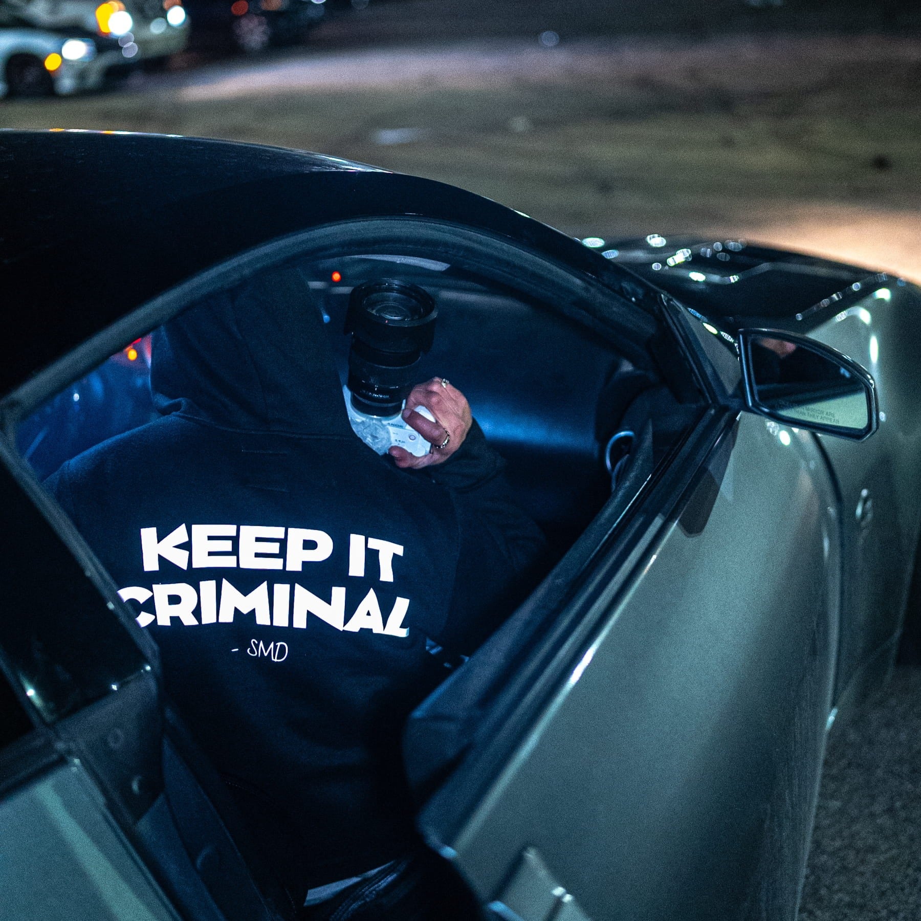 KEEP IT CRIMINAL | BEER POCKET HOODIE